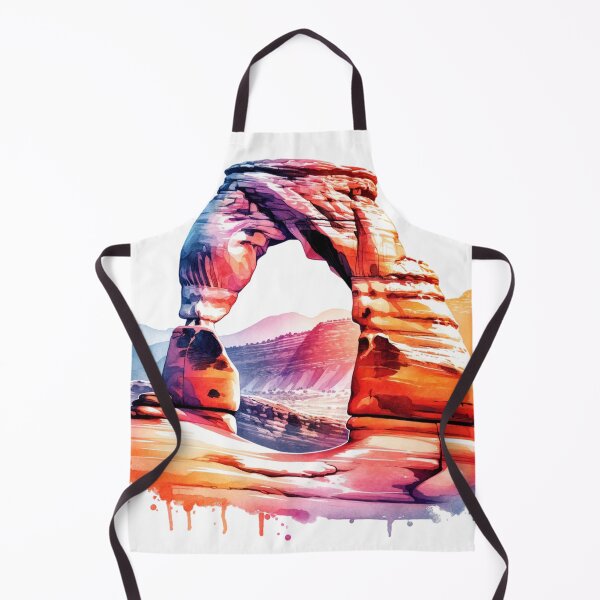 Item preview, Watercolor Arches National Park Delicate Arch designed and sold by Ginngers.
