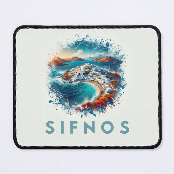 Item preview, Sifnos island in greece designed and sold by Shorazu.