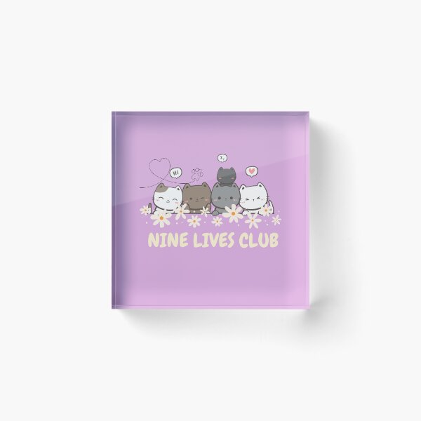 Item preview, Nine Lives Club designed and sold by heartfeltarts93.