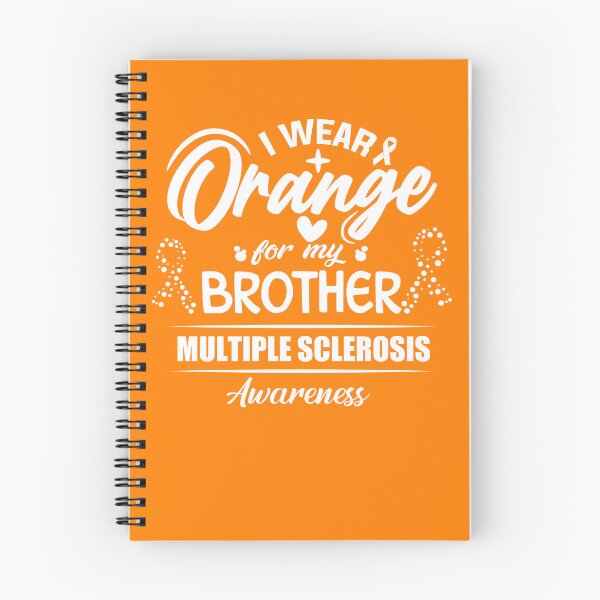 Item preview, I Wear Orange For My Brother Multiple Sclerosis Awareness Gear designed and sold by DynamicDesign.