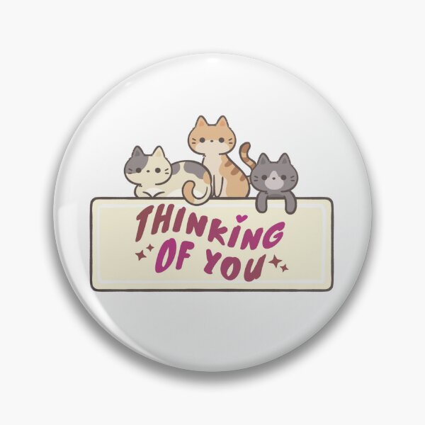 Item preview, Three cute cats : thinking of you  designed and sold by priyankajustine.