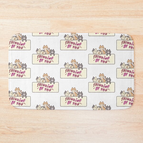 Item preview, Three cute cats : thinking of you  designed and sold by priyankajustine.