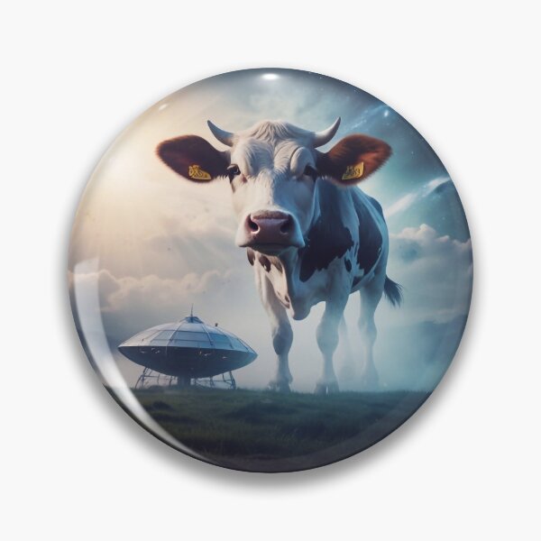 Item preview, Cow Area 51 designed and sold by m-y-A-I-A-R-T-.