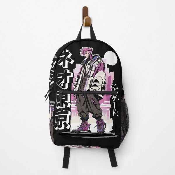 Artikelvorschau, Mann mit rosa Haaren und Stadtkleidung - Japanische Zitate entworfen und verkauft von TurtleDojo.