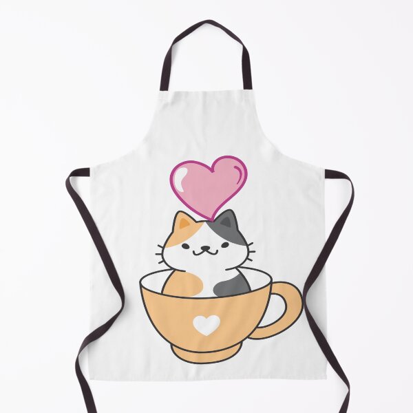 Item preview, Cute cat in a teacup designed and sold by priyankajustine.