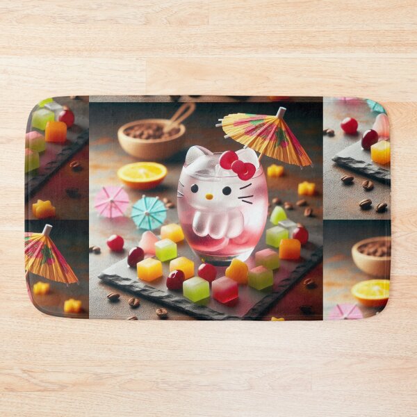 Item preview, Kitty-themed cocktail glass designed and sold by Sadia  Jannat.