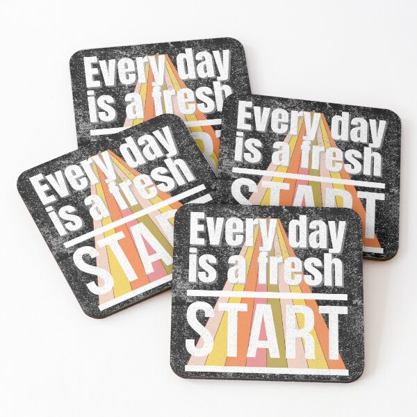 Item preview, Every New Day Is A Fresh Start designed and sold by TREEVIBES.