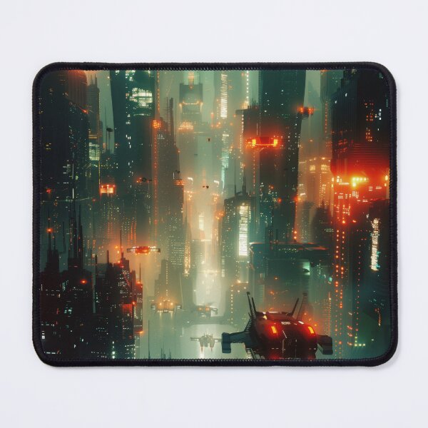 Item preview, Futuristic Urban Sprawl designed and sold by palmyst.