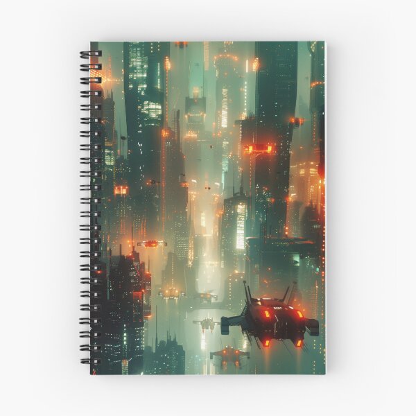 Item preview, Futuristic Urban Sprawl designed and sold by palmyst.