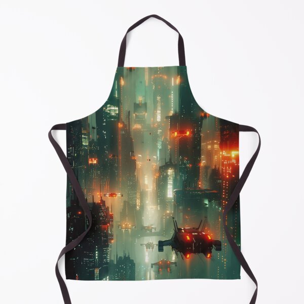 Item preview, Futuristic Urban Sprawl designed and sold by palmyst.