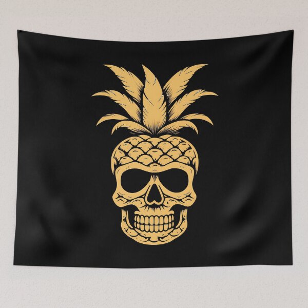 Item preview, Pineapple Skull designed and sold by SQSHD-Pineapple.