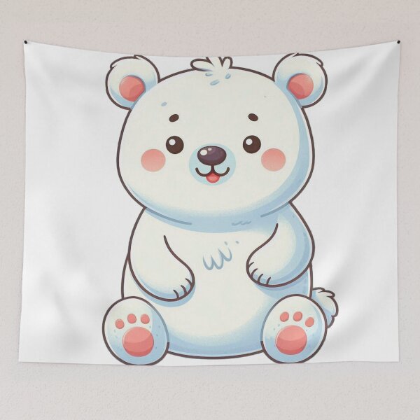 Item preview, Adorable Polar Bear: Arctic Cuteness designed and sold by Canaba.