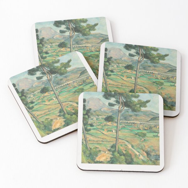 Item preview, Paul Cézanne Mont Sainte-Victoire Exhibition Poster designed and sold by BelovedArtPrint.
