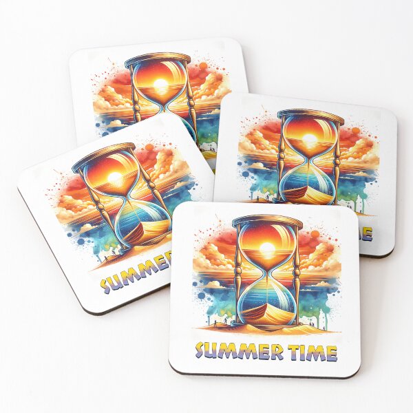 Item preview, Summer Hourglass: Time Marked by Sun, Sea and Beach designed and sold by 0penvimark.