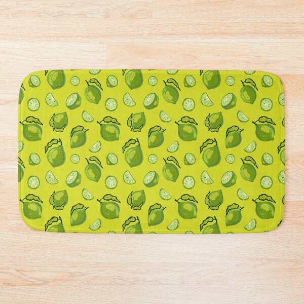 Item preview, Texture Retro Lemons Limes Citrus Motif Polka Dots Pattern designed and sold by NayaChu.