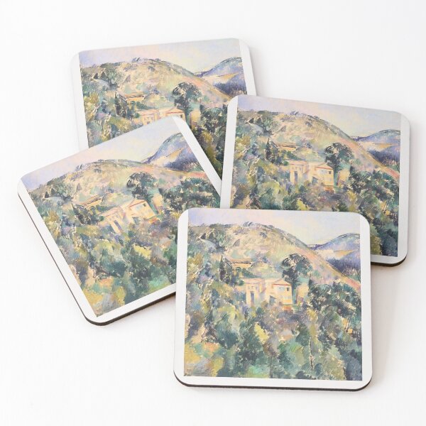 Item preview, Paul Cézanne View of the Domaine Saint-Joseph Exhibition Poster designed and sold by BelovedArtPrint.