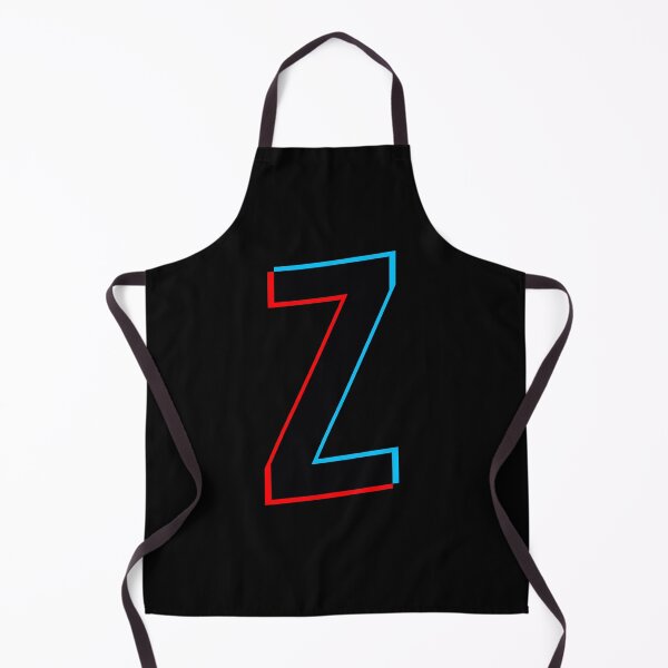 Item preview, Black letter Z with red and blue lines designed and sold by MUJU-pixel.