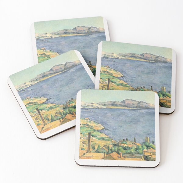 Item preview, Paul Cézanne The Gulf of Marseilles Exhibition Poster designed and sold by BelovedArtPrint.