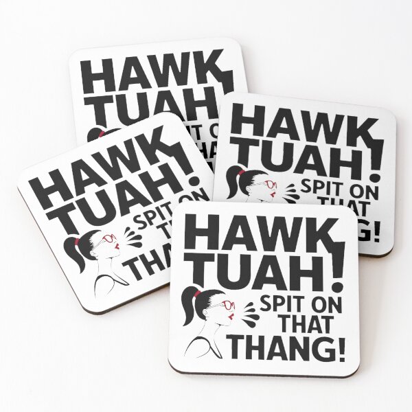 Item preview, Hawk Tuah Spit on That Thang | Meme | Female Figure designed and sold by HumourTees.