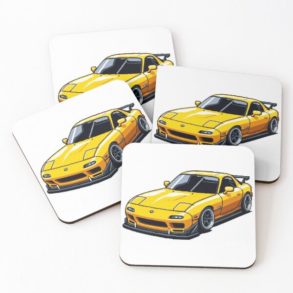 Item preview, Pixelated Iconic Cars : Automotive Merchandise -  designed and sold by InfmsCorp.