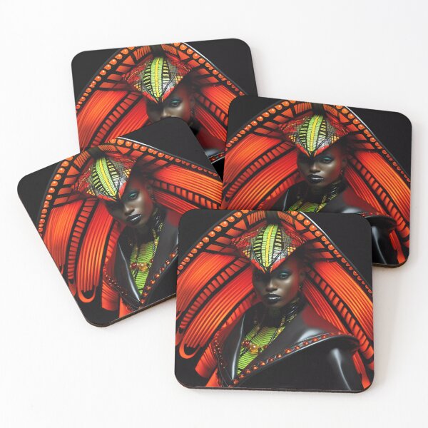 Item preview, “Vibrant African Neon Style” designed and sold by Art-Vortex-fr.
