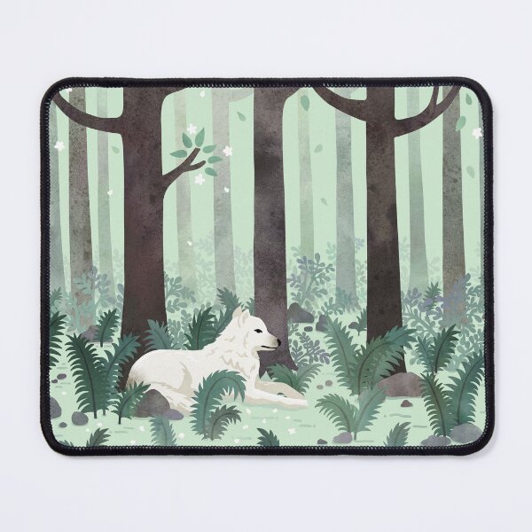 Item preview, White Wolf in the Woods designed and sold by littleclyde.
