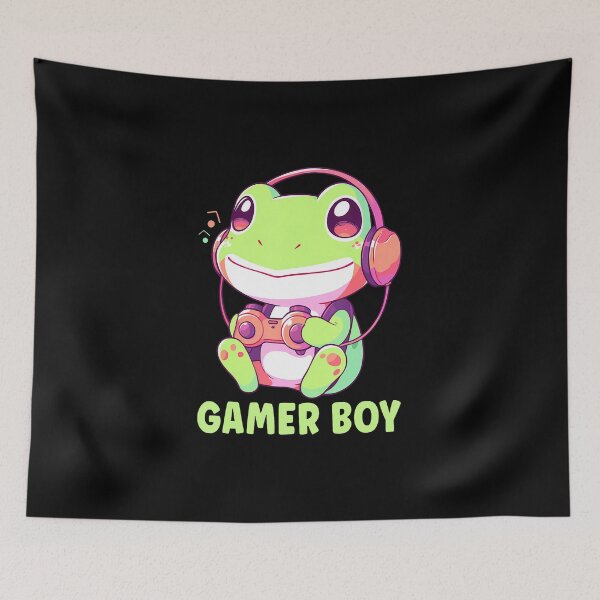 Item preview, Gamer Boy Frog Gaming designed and sold by sofiazrfry.