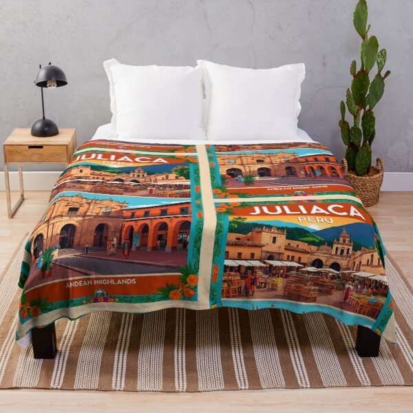 Item preview, Juliaca Peru Vintage Travel Tourism  designed and sold by TravelersGems.