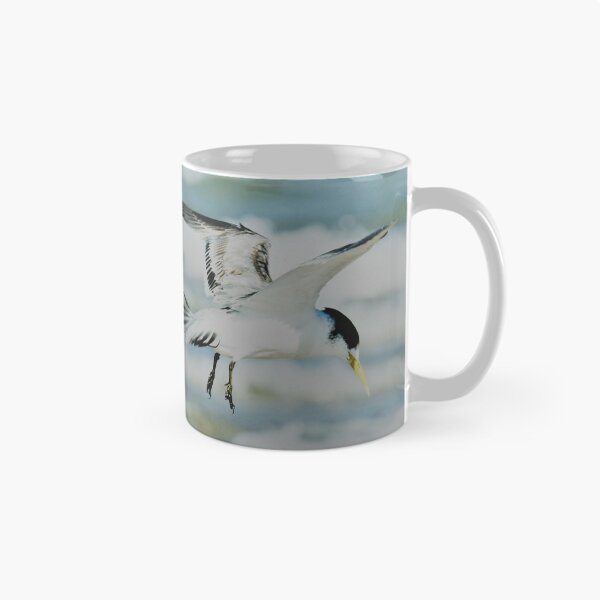Item preview, Crested Tern takes flight as waves roll in designed and sold by imaginethis.