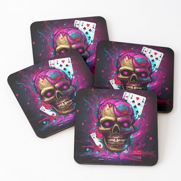 Artikelvorschau, „Strange Vision: Screaming Realistic Poker Card“ entworfen und verkauft von Art-Vortex-fr.