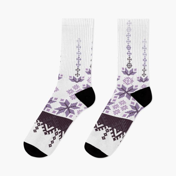 Item preview, Intricate Cross-Stitch Pattern in Shades of Purple designed and sold by kasune-shop.