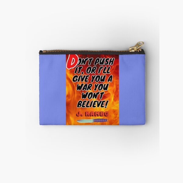 Item preview, Rambo First Blood Quotes designed and sold by MountainAndSea.