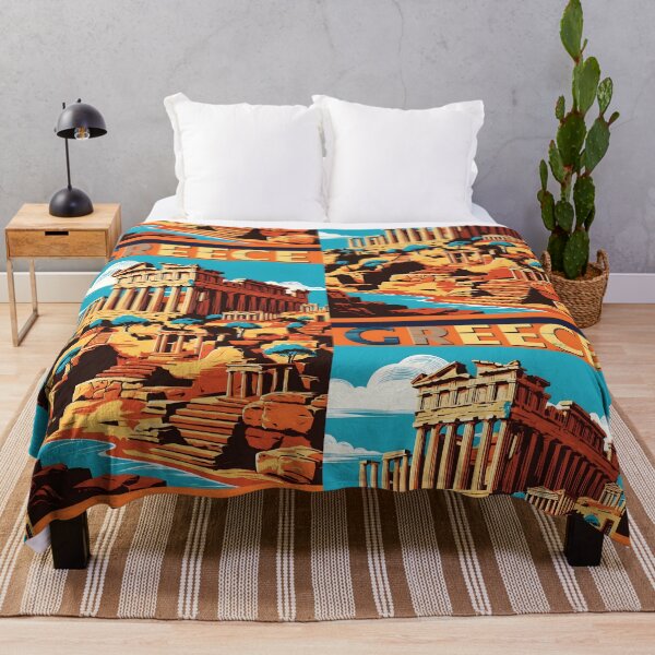Item preview, Greece Vintage Travel Tourism designed and sold by TravelersGems.
