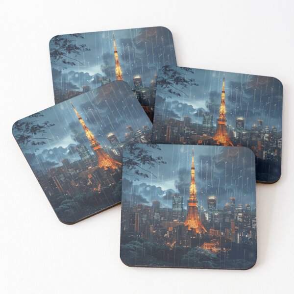 Item preview, Tokyo on a Rainy Day designed and sold by punintended007.