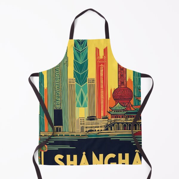 Item preview, Shanghai China Vintage Travel Tourism designed and sold by TravelersGems.