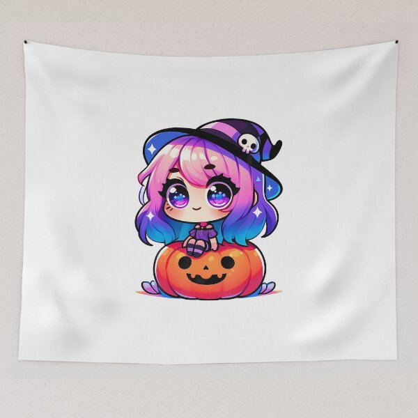 Item preview, Chibi Witch Halloween Enchanting designed and sold by lylaknzo.