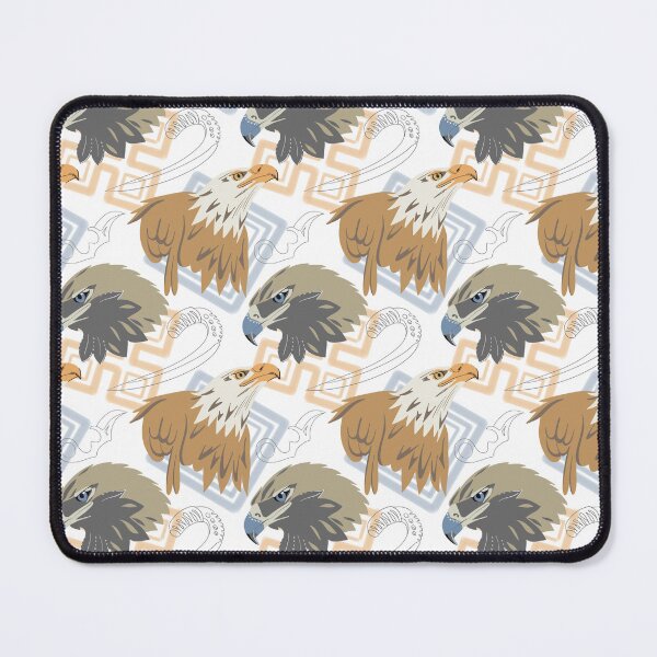 Item preview, pattern with birds and knives designed and sold by AnVag.