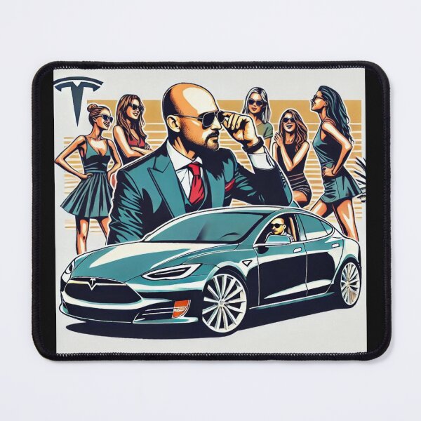 Item preview, Tesla stock designed and sold by TEEJAMBOREE.