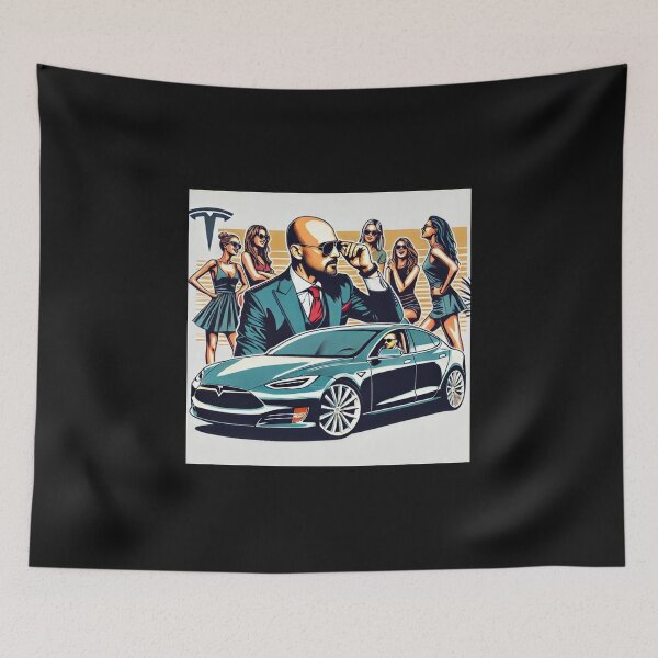 Item preview, Tesla stock designed and sold by TEEJAMBOREE.