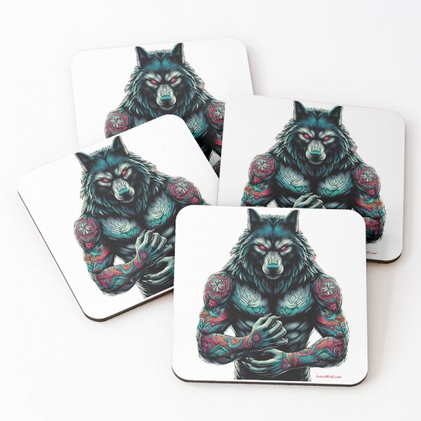Item preview, Seriously Inked Werewolf designed and sold by TattedWolf.