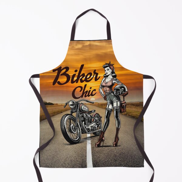 Item preview, Retro Biker Chic designed and sold by MadSharkWear.