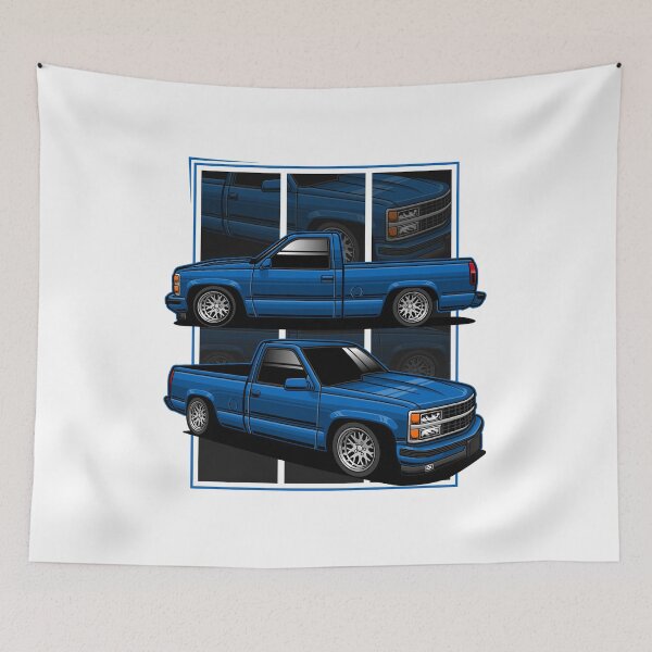 Item preview, Chevrolet C/K 1500 Blue designed and sold by vektoranda.