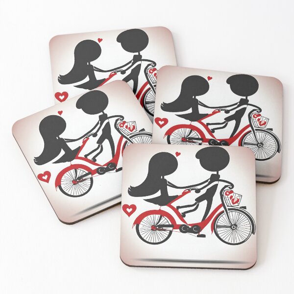 Item preview, Bicycle Built for Two designed and sold by GalvanisedArt.