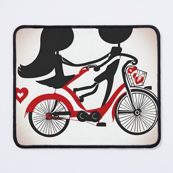 Item preview, Bicycle Built for Two designed and sold by GalvanisedArt.