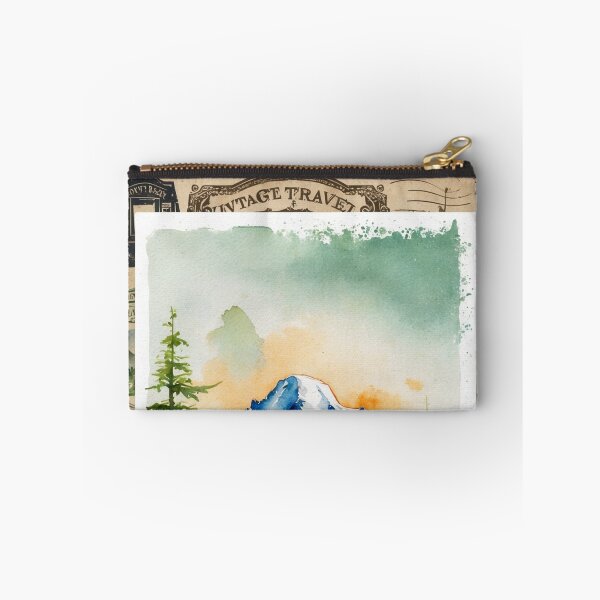 Item preview, Mount Rainier National Park Postcard Vintage Retro Travel Vintage designed and sold by TravelPostcardGems.
