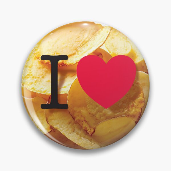 Item preview, I love potato chips and crisps designed and sold by Ricogfx.