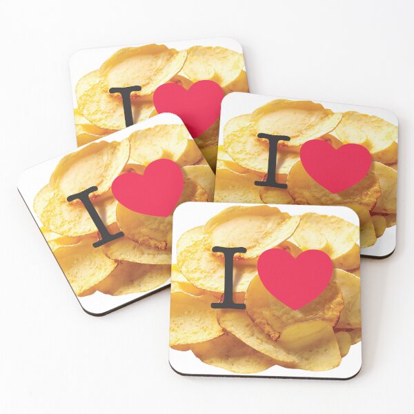 Item preview, I love potato chips and crisps designed and sold by Ricogfx.