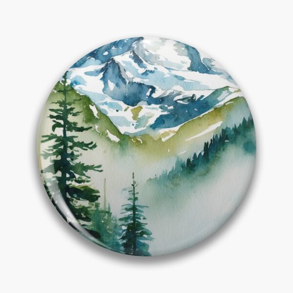 Item preview, Mount Rainier National Park Postcard Vintage Retro Travel Vintage designed and sold by TravelPostcardGems.