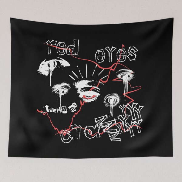 Item preview, Red eyes trippin me crazyyyy designed and sold by TheModernSociety.