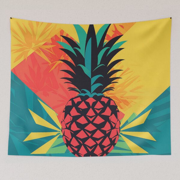 Item preview, Tropical Pop Pineapple designed and sold by SQSHD-Pineapple.
